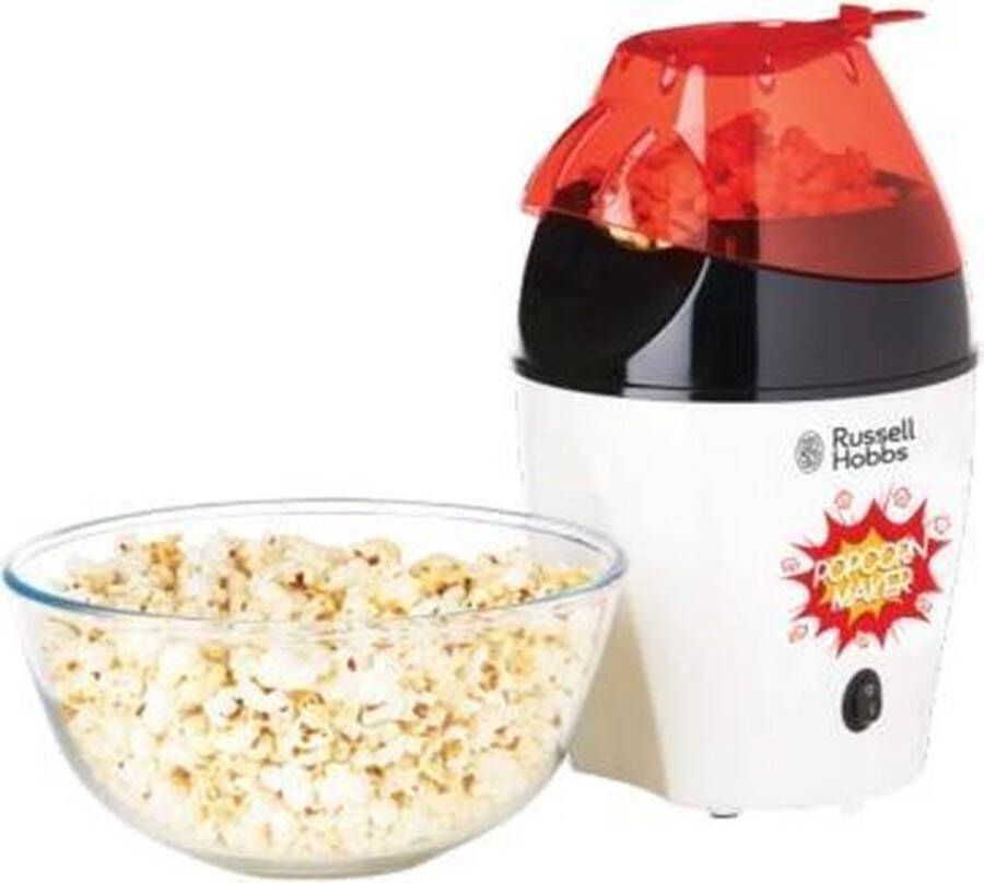 Russell Hobbs Fiesta 1200W Zwart Rood Wit popcorn popper - Foto 2