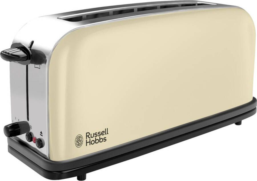 Russell Hobbs Colours Plus+ 21395-56 Extra lange Broodrooster Creme
