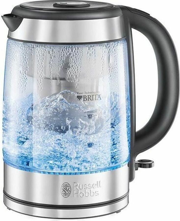 Russell Hobbs 20760-57 Clarity BRITA waterfiltersysteem Glazen Waterkoker