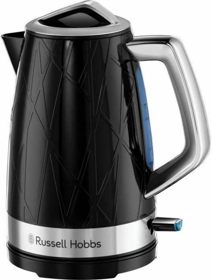 Russell Hobbs 28081-70 Structuur 1.7L waterkoker snel koken minder energieverbruik 360Â ° multidirectionele basis zwart