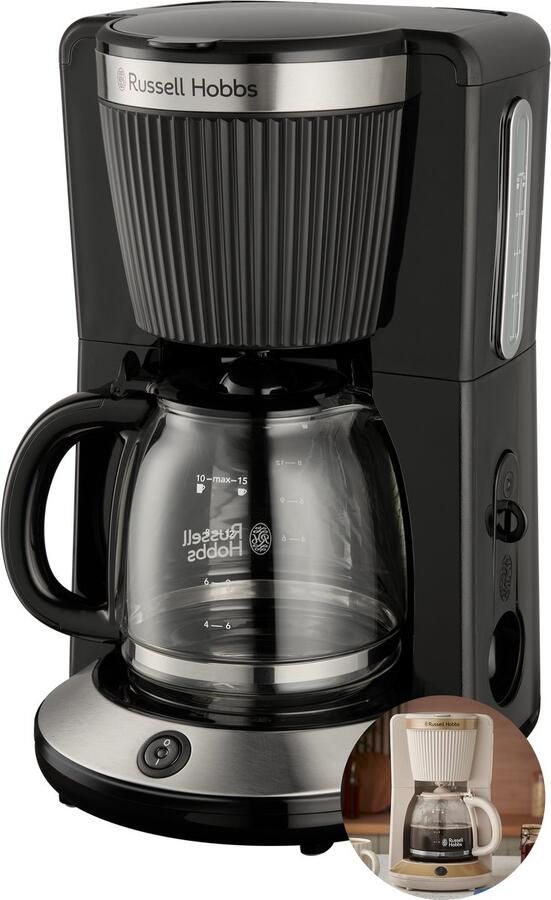 Russell Hobbs Brontë Zwart Koffiezetapparaat 26780-56 - Foto 2