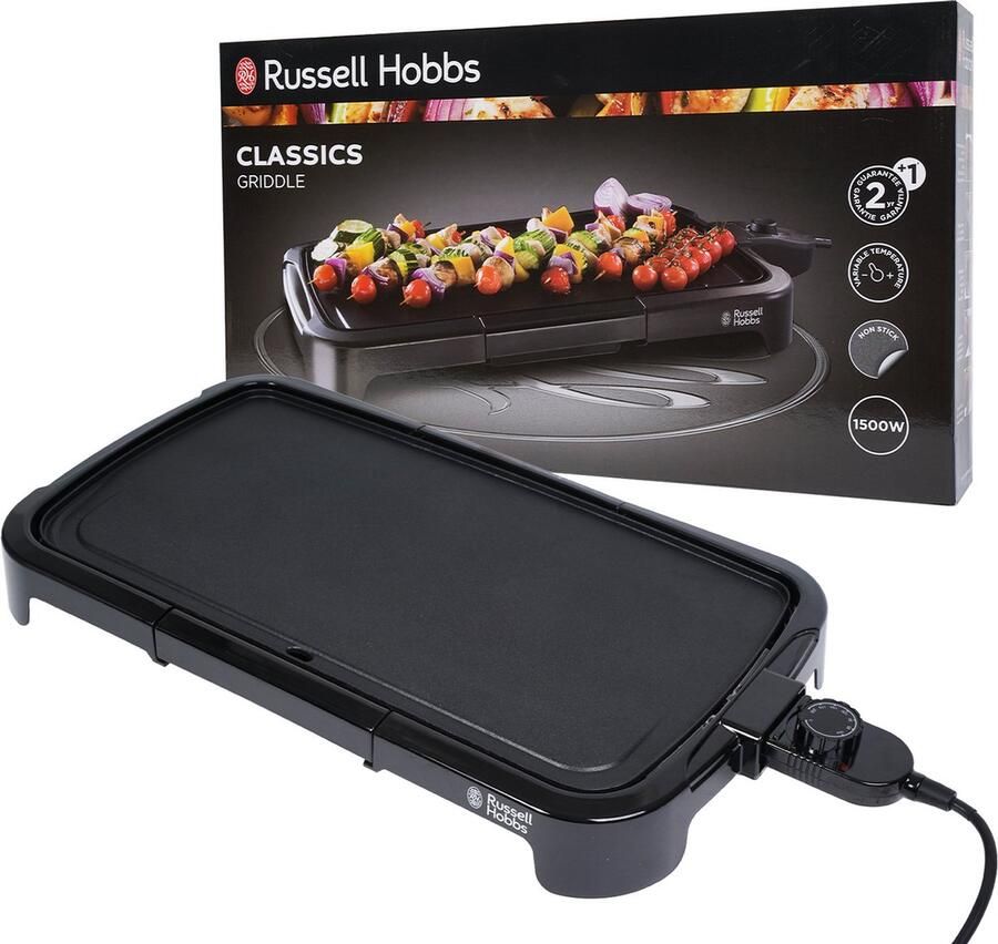 Russell Hobbs Classics Griddle bakplaat 19800-56 Elektrische bakplaat