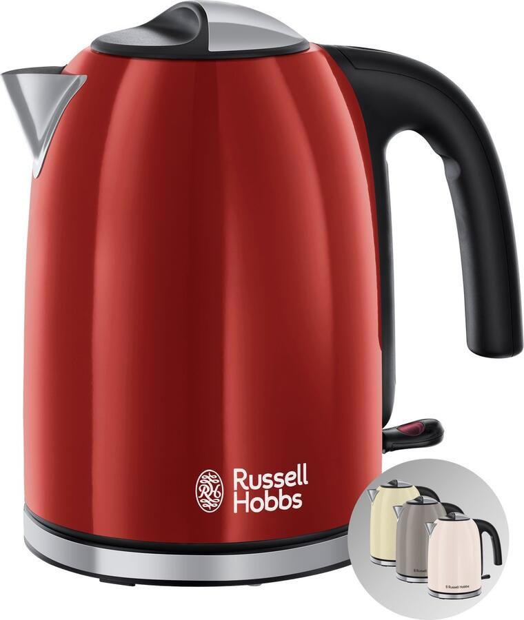 Russell Hobbs Colours Plus+ 20412-70 1.7L Waterkoker Rood