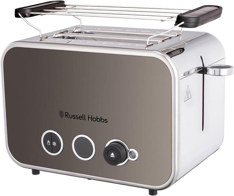 Russell Hobbs Distinctions Titanium Toaster 6 2 snede(n) 1600 W Roestvrijstaal Titanium - Foto 2