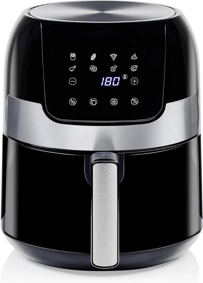 RUX Heteluchtoven Oven Airfryer Oven Zwart 28cm x 33cm x 36cm
