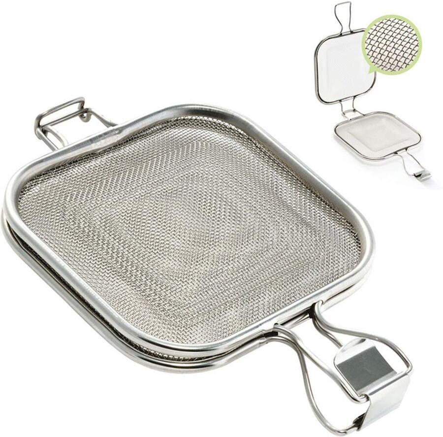 RVS Broodgrill met Klapmechanisme Ideaal voor Oven en Toaster
