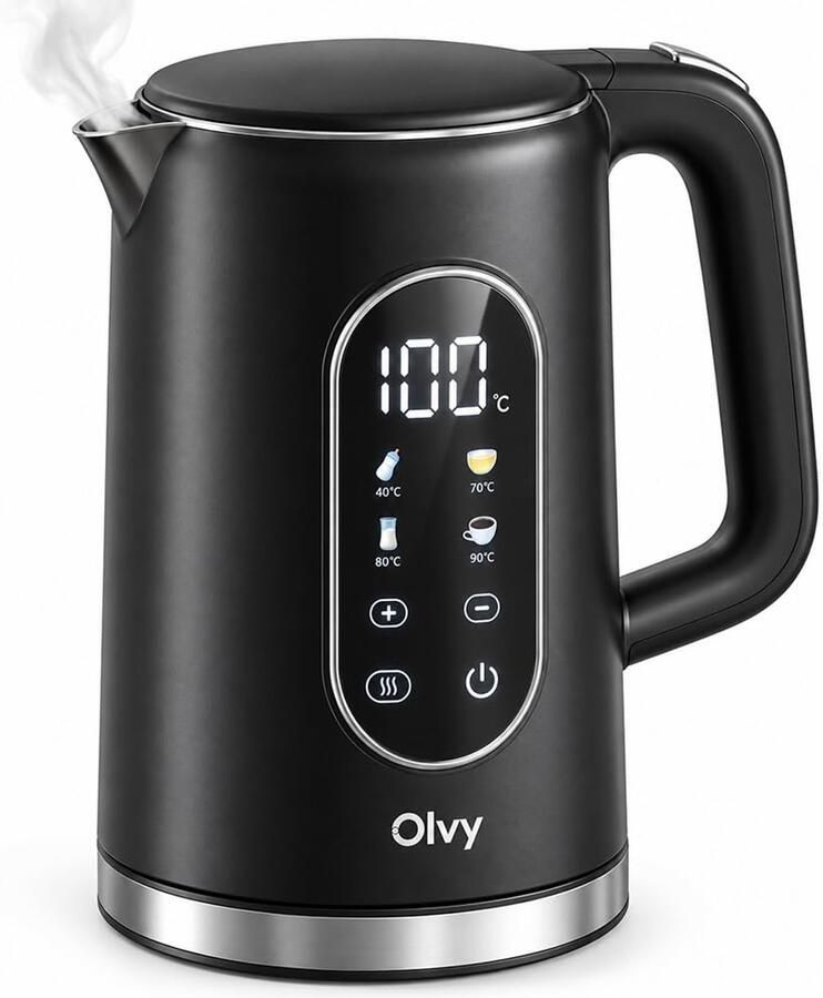 RVS Waterkoker met Temperatuurregeling Snel Koken