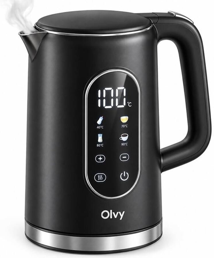 RVS Waterkoker met Temperatuurregeling Snel Koken