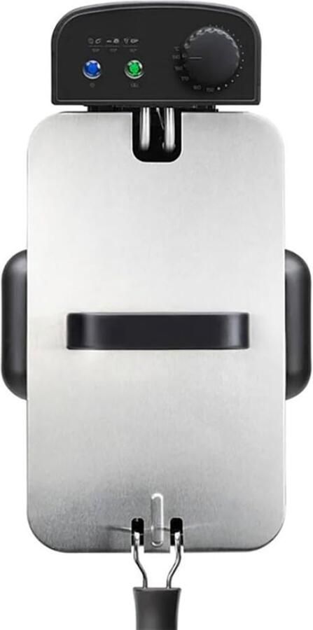 RVV Frituurpan 3 liter Frituurpan Grijs 24cm x 40cm x 20cm