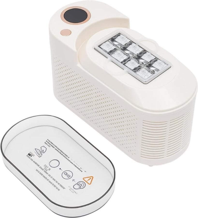 RVV Ijsblokjesmachine ijsmachine -ijsblokjesmakers 8 kubussen 15 min. 22 cm x 10 cm x 13 cm