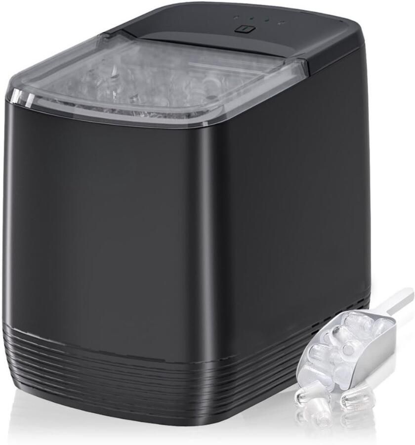 RVV Ijsblokjesmachine ijsmachine -ijsblokjesmakers 9 Blokjes per 3 Min -- 35 cm x 27 cm x 38 cm