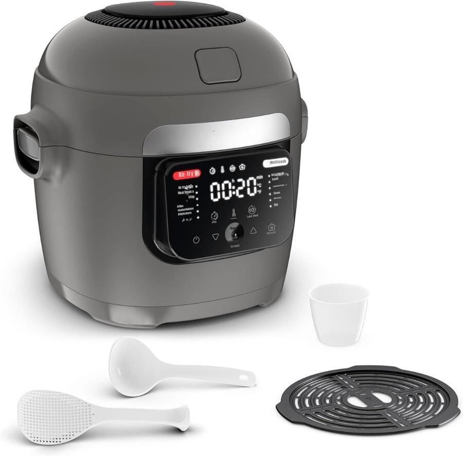 Quvo Multicooker Multicookers Grijs ‎38cm x 36cm x 35cm
