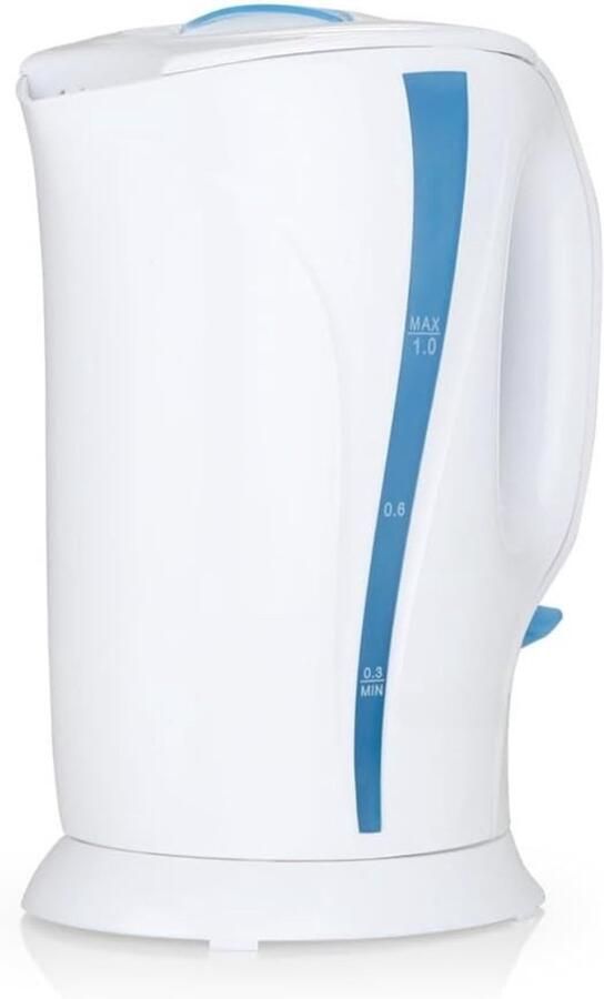 RVV Waterkoker camping Waterkoker klein Waterkoker reis Wit 11cm x 19cm x 24cm