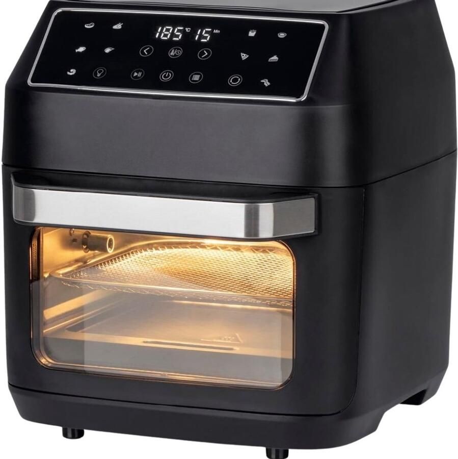 RwB Airfryer XXL Mini-oven Heteluchtfriteuse 12L 9 Functies
