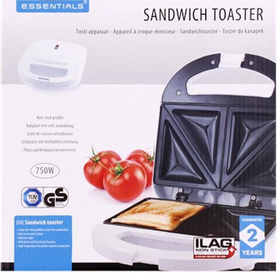 S&C Electronica S&C Essentials sandwich toaster tosti gril toast maker