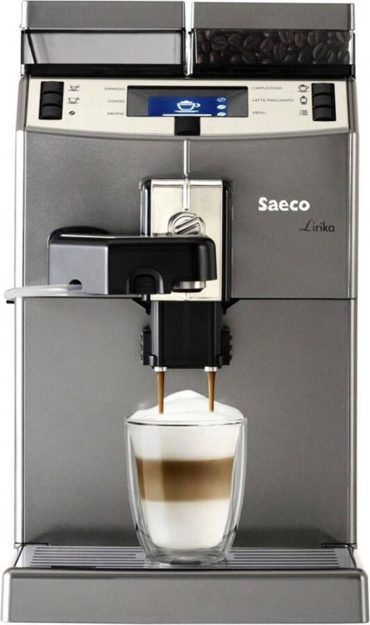 Saeco 10004768 Lirika OTC-koffiezetapparaat vrijstaand 2 5 L koffiebonen 1850 W zwart grijs metallic - Foto 2