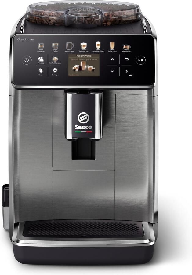 Saeco GranAroma SM6585 00 Volautomatisch espressoapparaat koffiezetapparaat Koffie 16 koffiespecialiteiten