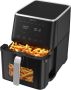 Safecourt Kitchen Airfryer XXL Heteluchtfriteuse 1800W 7L Inhoud 40ºC tot 200ºC Zwart - Thumbnail 2