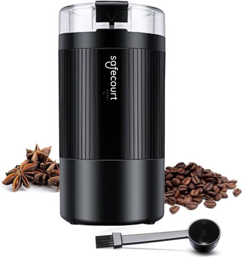 Safecourt Kitchen Elektrische Koffiemolen Koffiebonen Maler Voor Kruiden Noten & Specerijen Snel & Stil BPA-vrij - Foto 2