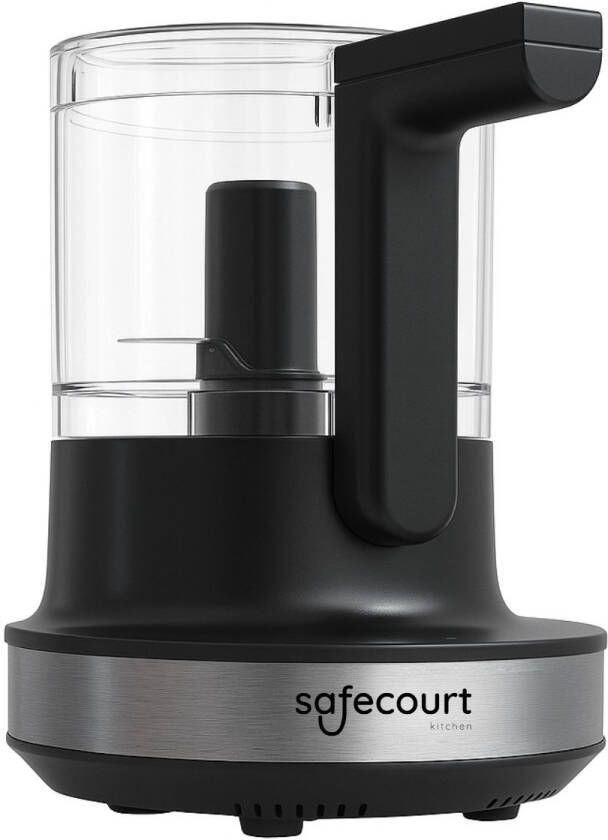 Safecourt Kitchen Hakmolen elektrisch groentesnijder met gepatenteerde messen Veelzijdig krachtig & Vaatwasserbestendig - Foto 3