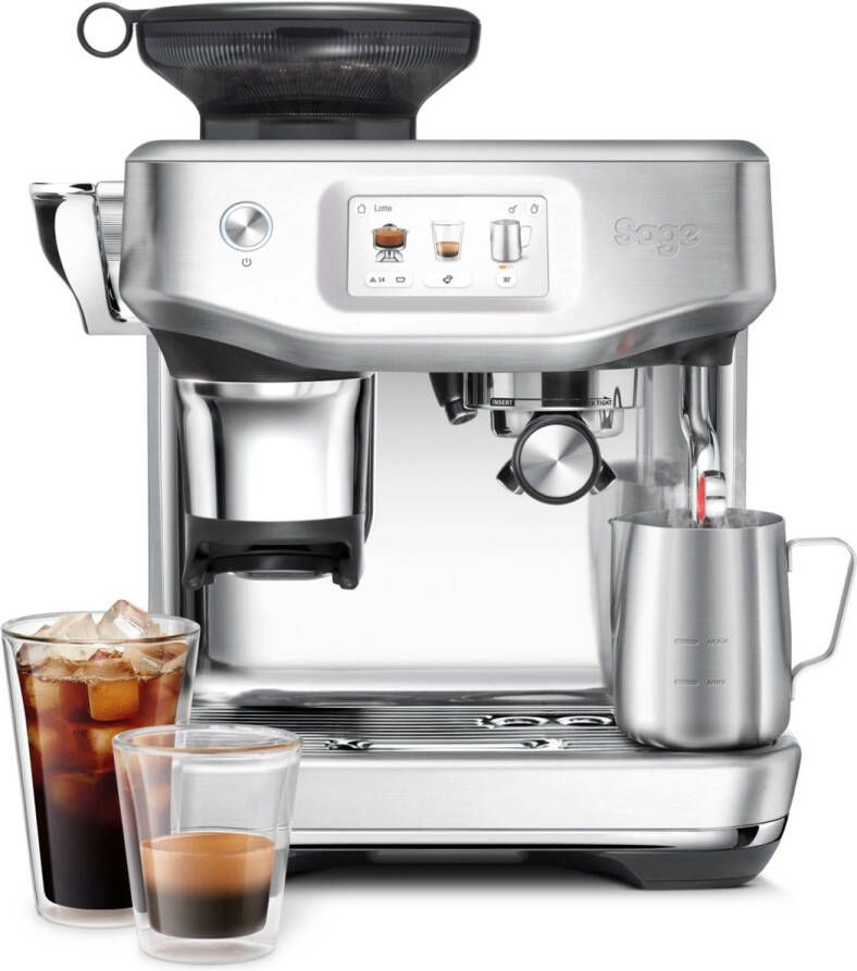 Sage Barista Touch™ Impress Espressomachine – Met Koude Extractie – Brushed Stainless Steel