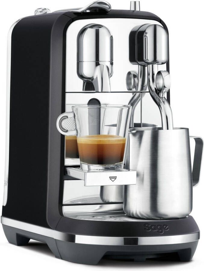 Sage Nespresso Creatista Plus SNE800BTR2ENL1 Koffiecupmachine Black Truffle (mat zwart)