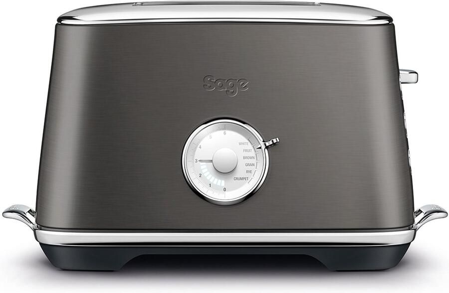 Sage The Toast Select Luxe Black Stainless Steel Broodrooster Zwart