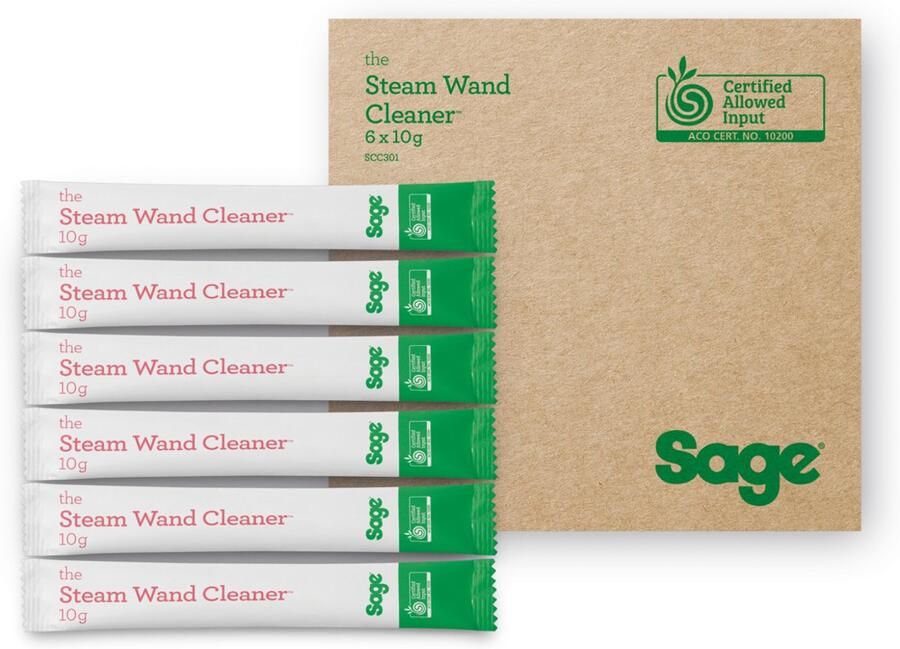 Sage Organic Steam Wand Cleaner 6 pack Koffiemachinereiniger