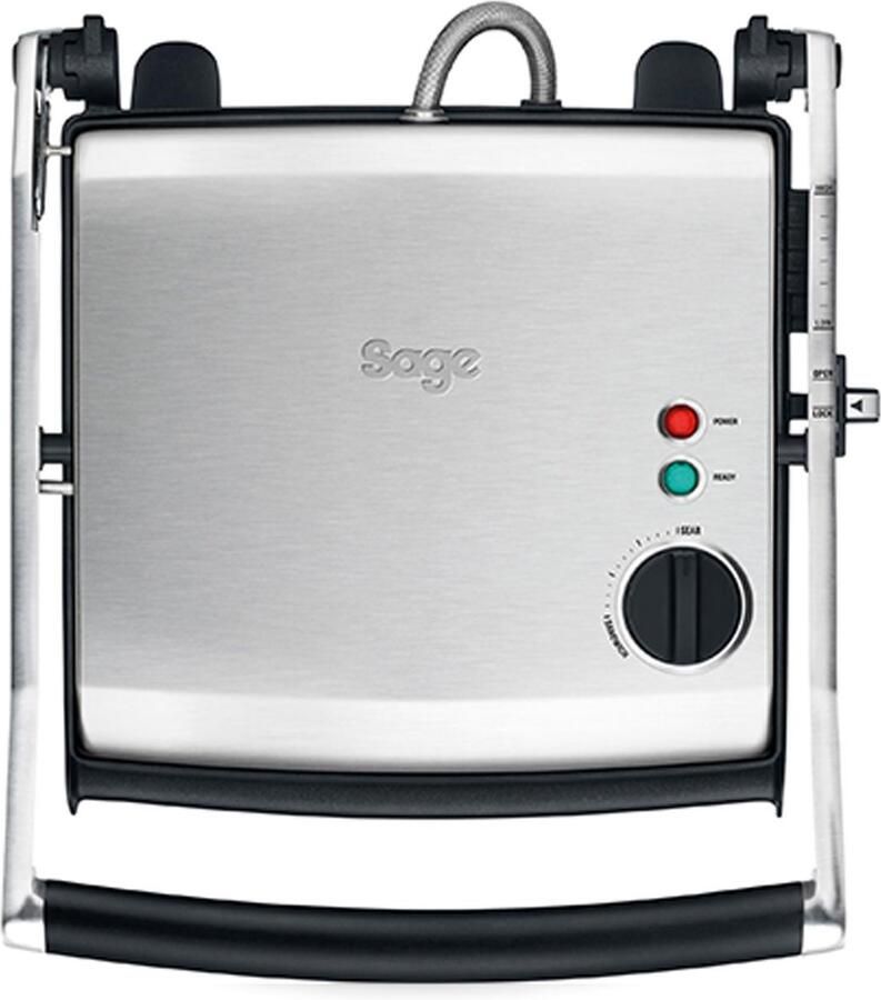 Sage the Adjusta Grill Brushed Stainless Steel Contactgrill
