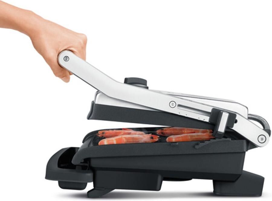 Sage THE ADJUSTA GRILL Contact grill Grijs - Foto 2