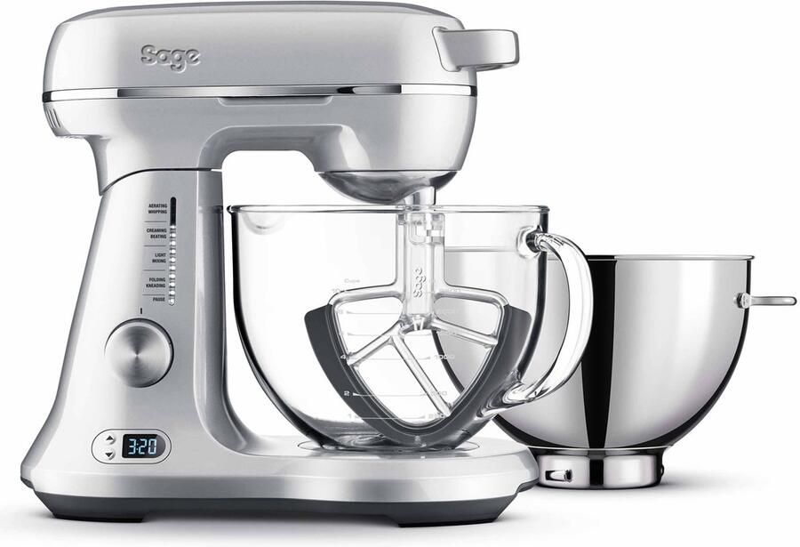 Sage SEM825 the Bakery Boss Black Truffle Keukenmachine Mat zwart