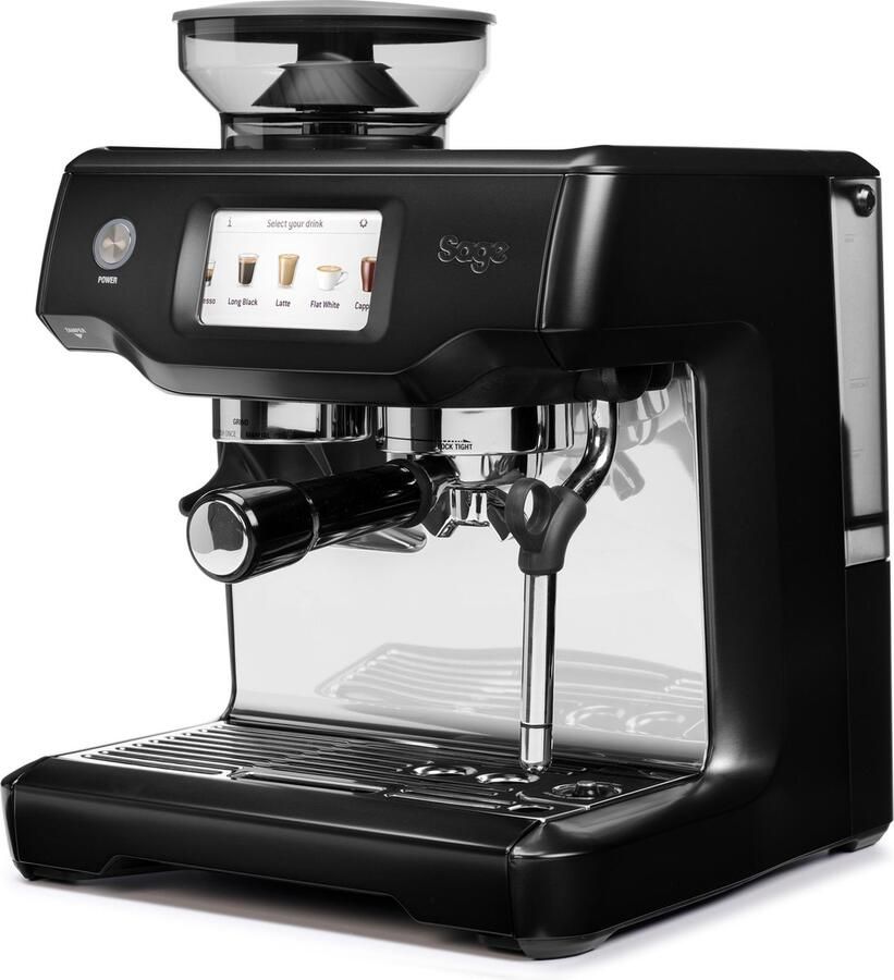 Sage the Barista Touch™ Black Stainless Steel Pistonmachine
