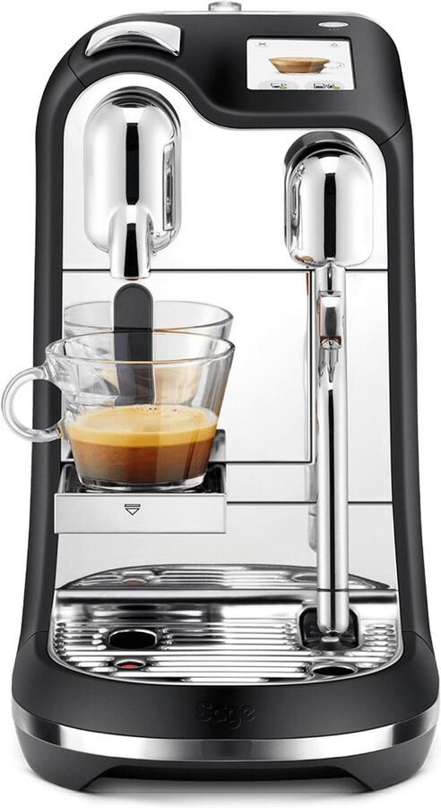 Sage the Creatista Pro Black Truffle Nespresso Koffiecupmachine