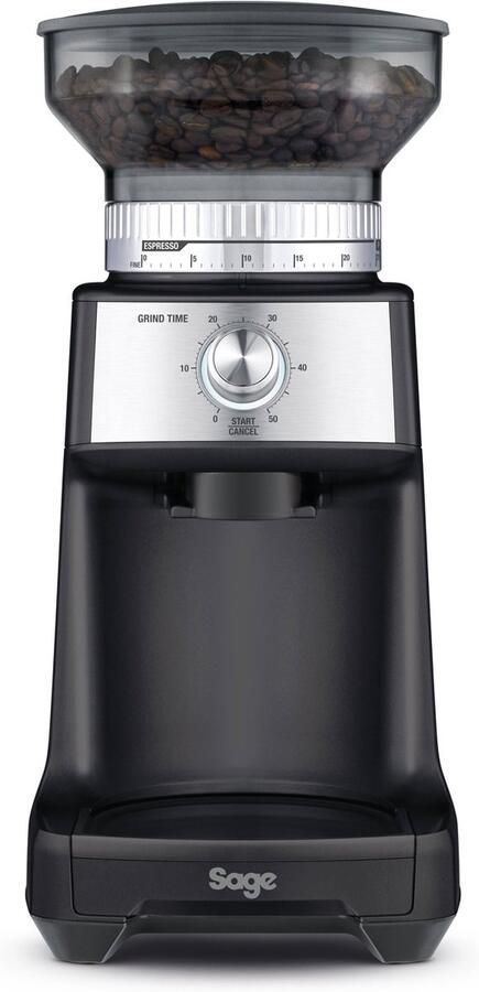 Sage the Dose Control Pro Black Truffle SCG600BTR Elektrische koffiemolen