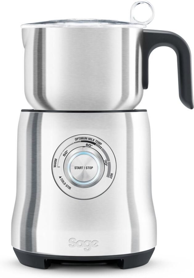 Sage SMF600BSS the Milk Café Brushed Stainless Steel Elektrische melkopschuimer Warm & Koud schuim - Foto 2