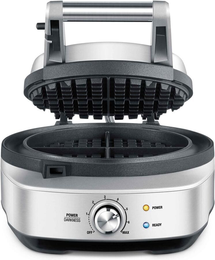 Sage the No-Mess Waffle Brushed Stainless Steel Wafelijzer