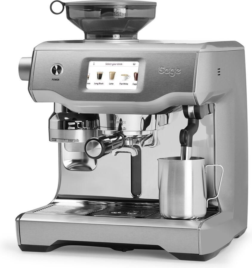 Sage the Oracle™ Touch Brushed Stainless Steel Pistonmachine RVS