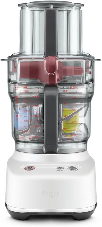 Sage The Paradice 9 Sea Salt Keukenmachine Geïntegreerde Opbergbox Paradice™ Kit brede 2-in-1-vultrechter