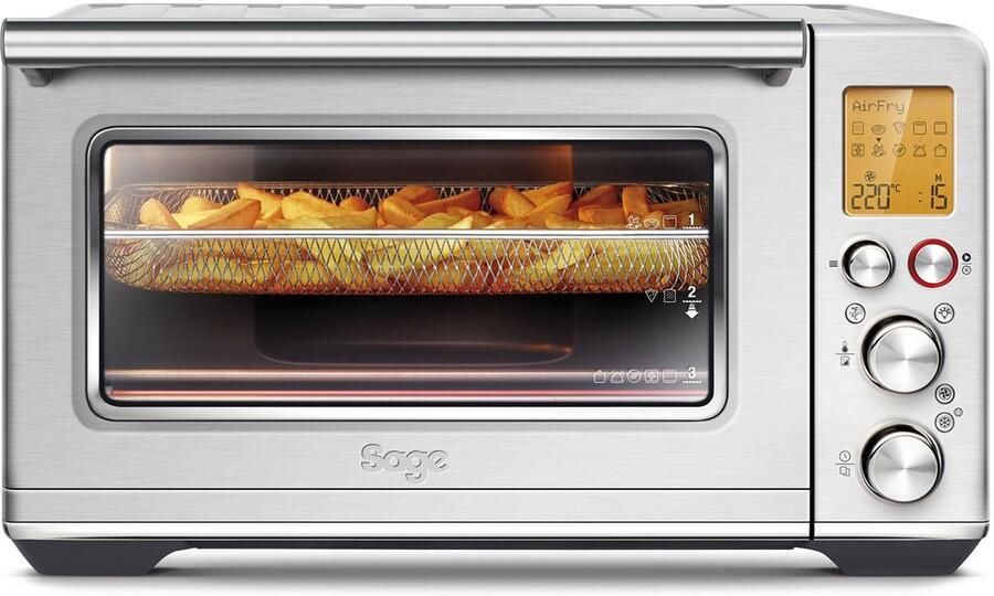 Sage the Smart Oven Air Fryer RVS SOV860 Vrijstaande oven Airfryer Hetelucht