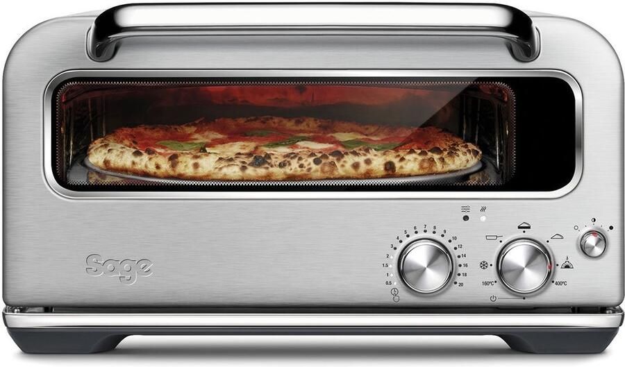 Sage the Smart Oven Pizzaiolo RVS SPZ820 Vrijstaande oven Pizzaoven 400 graden - Foto 2