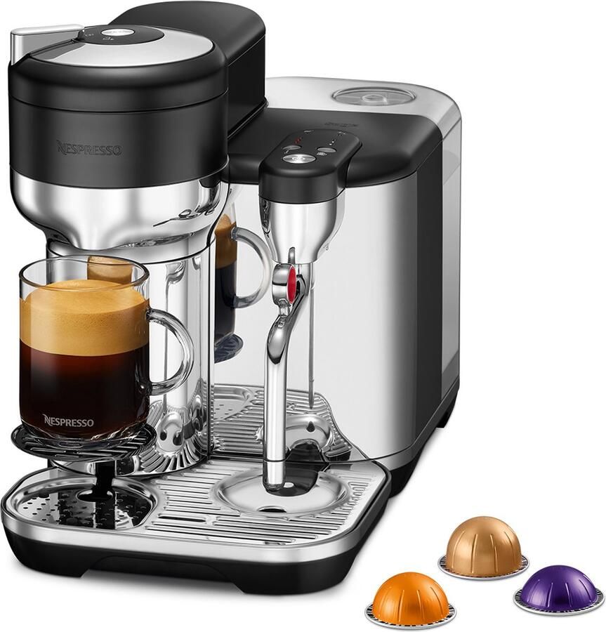 Sage Nespresso Vertuo Creatista Koffiecupmachine Black Truffle