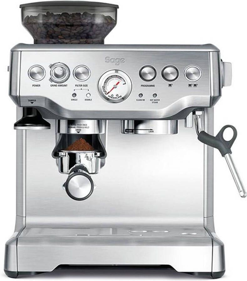 Sage the Barista Express™ Black Sesame Pistonmachine zwart - Foto 2