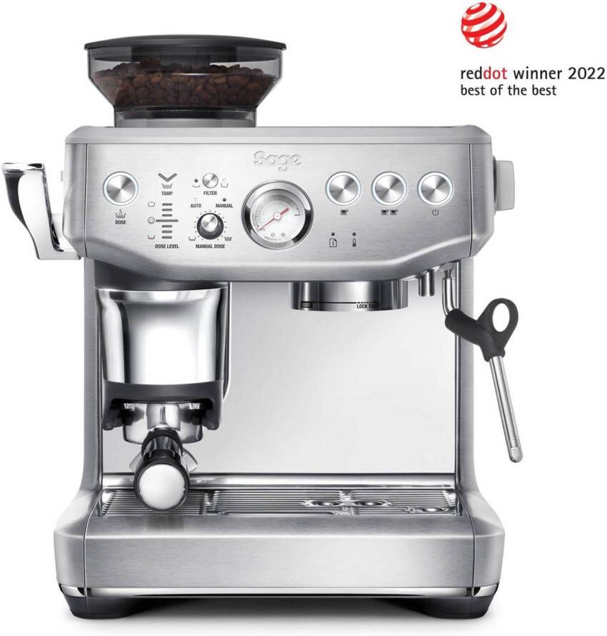 Sage THE BARISTA EXPRESS IMPRESS SES876BSS4 Espresso apparaat Grijs