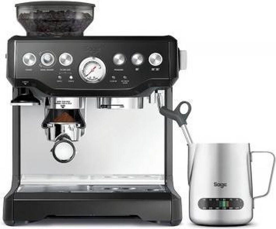 Sage The Barista Express Vrijstaand Volledig automatisch Espressomachine 2l Zwart Roestvrijstaal - Foto 2