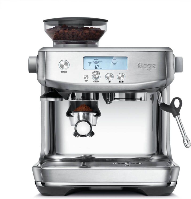 Sage the Barista Pro™ Brushed Stainless Steel Pistonmachine RVS