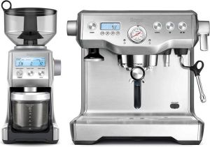 Sage the Dynamic Duo™ Pistonmachine en Grinder