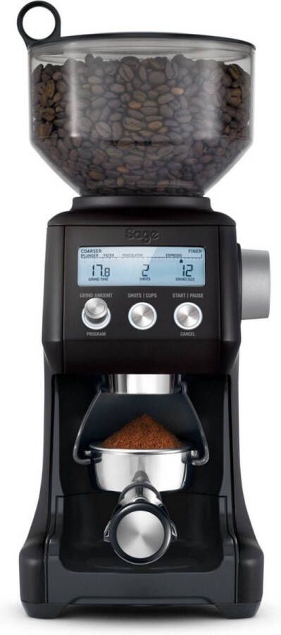 Sage the Smart Grinder™ Pro Black Truffle bonenmaler (mat zwart)