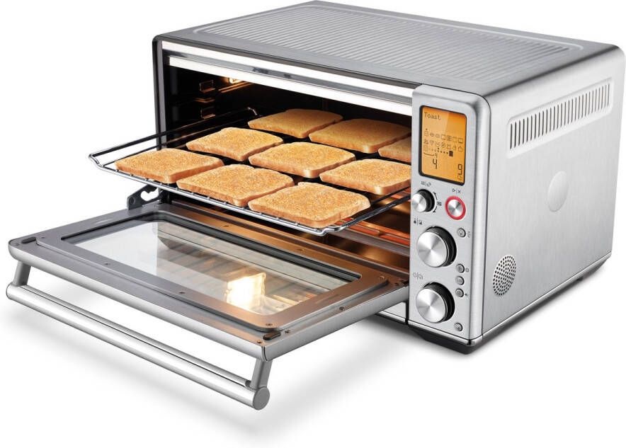 Sage The Smart Oven™ Air Fryer XL 14 Slimme Functies Airfryen & Meer Extra Grote Capaciteit Snellere Bereiding Intuïtief LCD-scherm Krachtige 2400W Prestaties