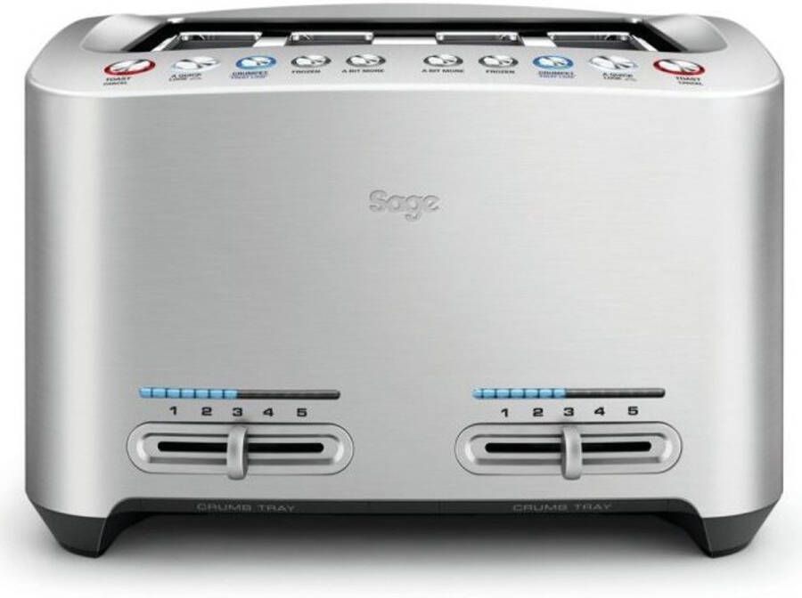 Sage the Smart Toast 4 Slice Stainless Steel Broodrooster - Foto 2
