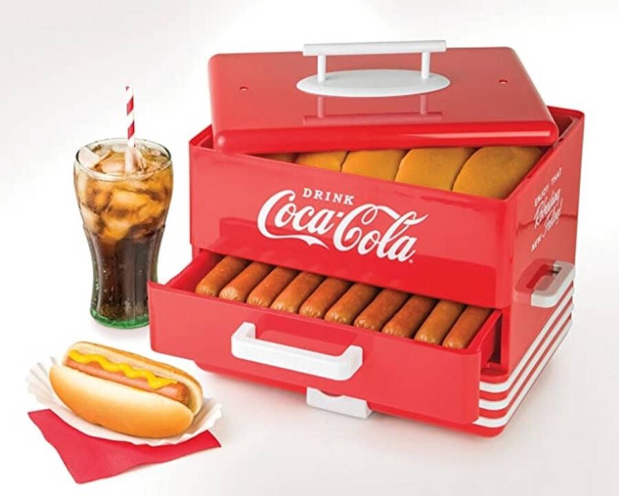 Salco Coca Cola hotdogstomer voor max 24 hotdogs en 8 broodjes - Foto 13